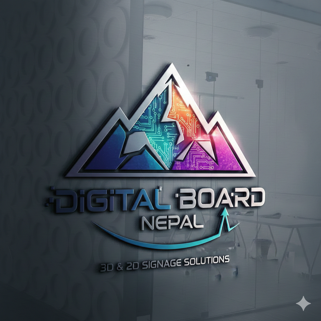 Premium 2D Advertising Board